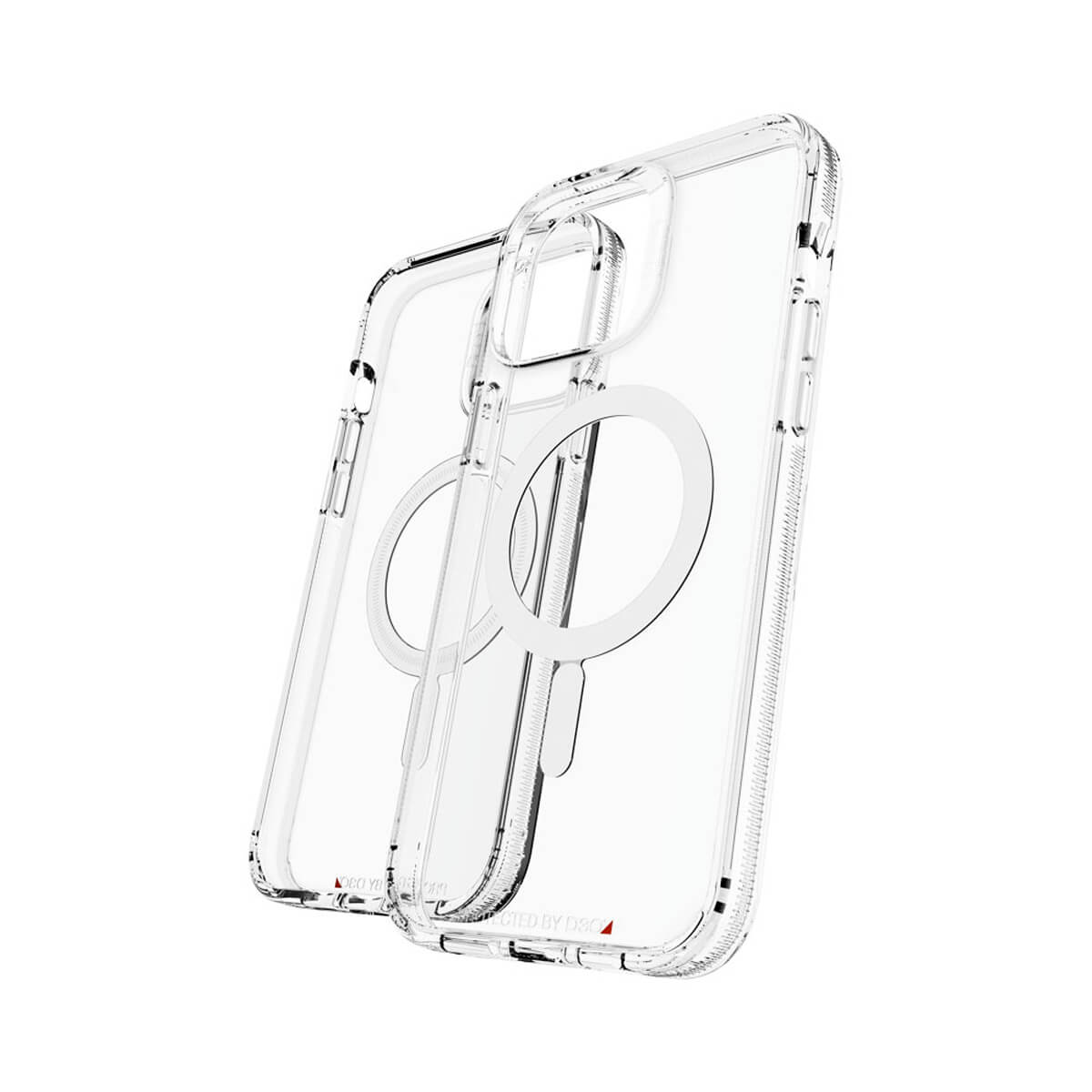 CD Texture Magsafe Funda Para IPhone 13 12 Pro Max Protección Completa  Chapado Magsafing Transparente Cubierta