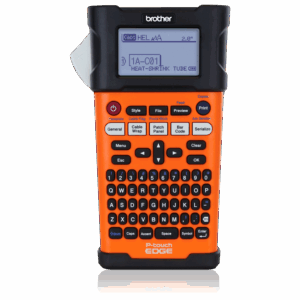 Brother Rotulador P-touch EDGE PT-E300, Transferencia Térmica, 180 x 180 DPI, Negro/Naranja