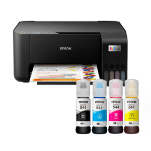 Multifuncional Epson Ecotank L3210 + Kit de Tinta T544