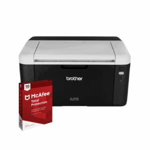 Brother HL-1212W Multifuncional Láser + McAfee Total Protection (10 Dispositivos)