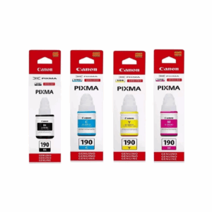 Kit 4 Tintas Canon GI-190